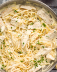 Light Chicken Alfredo