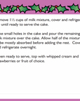 Tres Leches Cake