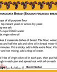 Schiacciata Bread (Sicilian Focaccia Bread)