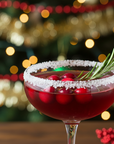 red christmas drink