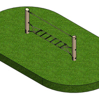 Ladder Assembly/Balance Rope (4591-2) - The MAiZE