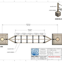 Ladder Assembly/Balance Rope (4591-2) - The MAiZE
