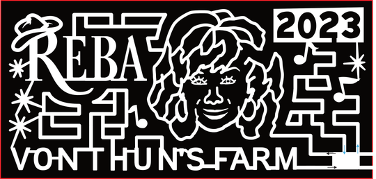 23_NJ_Monmouth Reba, 2023, Face, Cowboy Hat, Vonthun's Farm, Star, Music Notes