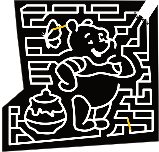 23_NY_Warwick Winnie The Pooh, Honey Pot, Butterfly