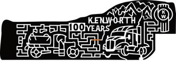 23_PA_Aspers Kenworth, 100 Years, Truck, Semi, Logo, KW, Mountain