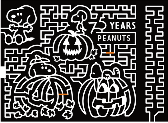 24_MT_Billings Snoopy, Peanuts, 75 Years, Pumpkin