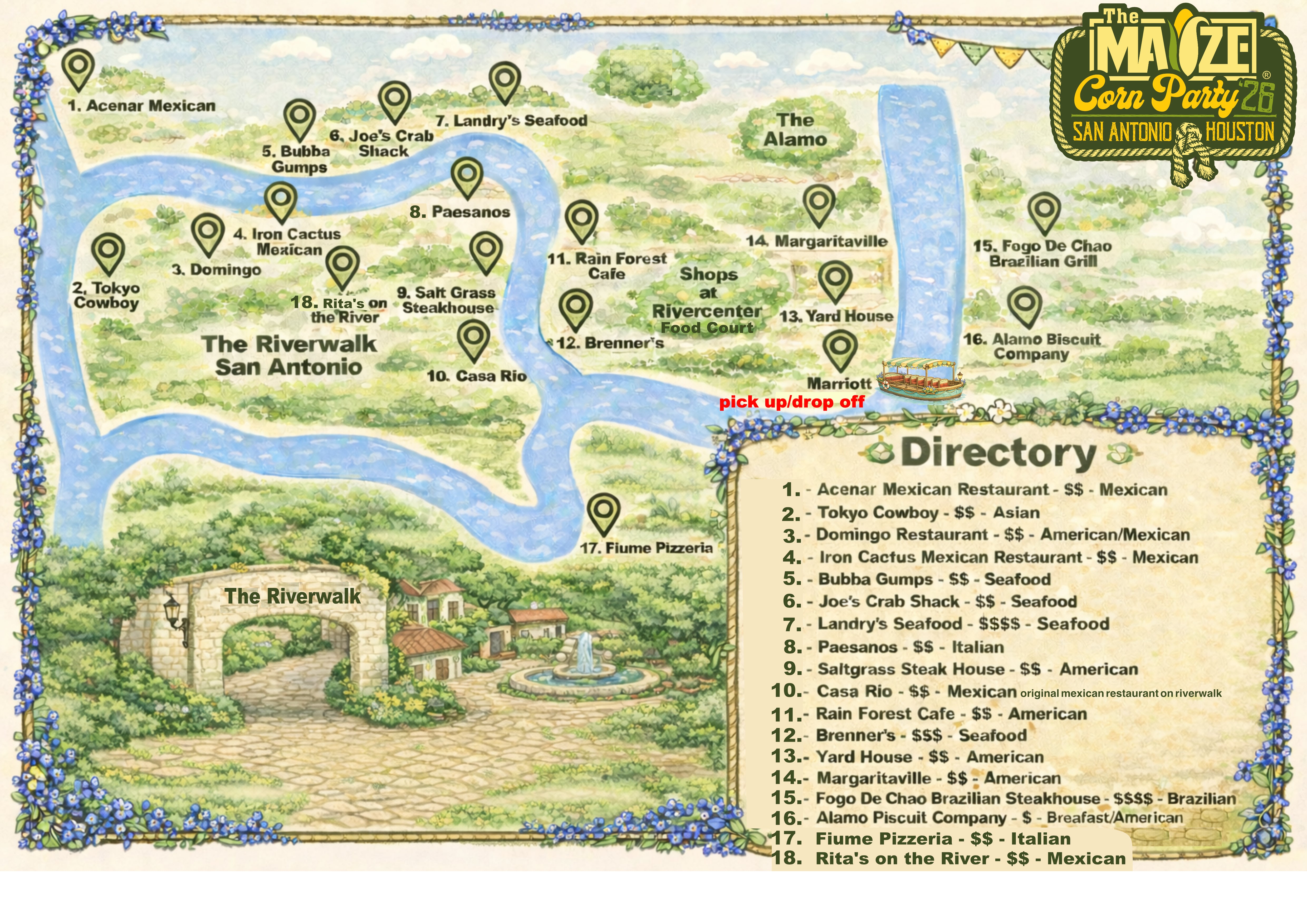Corn Party Map – The MAiZE