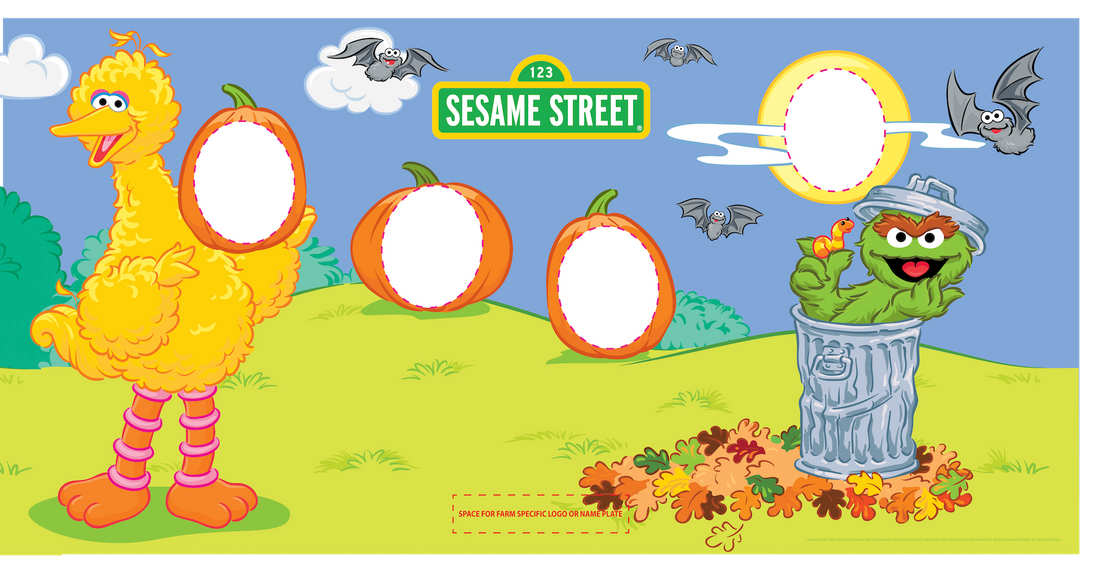 Sesame Street Photo Opp Sign