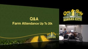ATTENDANCE UP TO 20,000 - Q&A DISCUSSION GROUP FOR FARMS