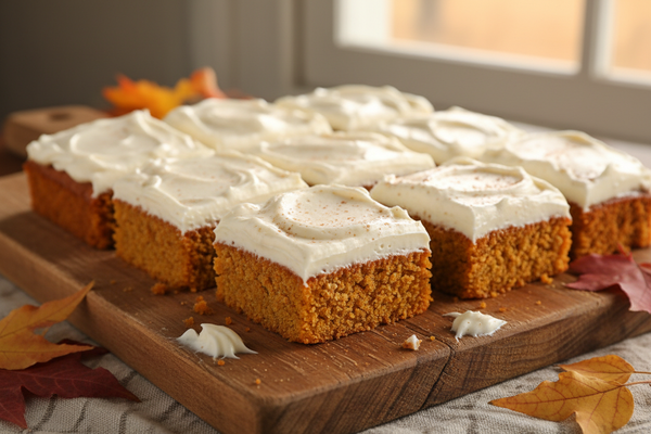 pumpkin bars