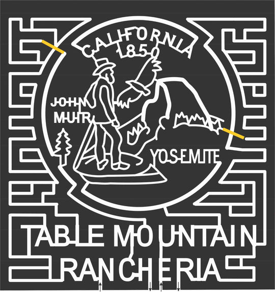 06_CA_Fresno A California, Bird, seal, state, Mountain, yosemite