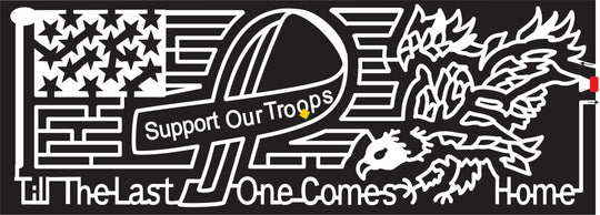 06_ME_Corinna B Maine, Ribbon, Eagle, Bird, Flag, America, American, Troops, veterans