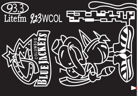 06_OH_Milford_Center B, bluejacks, 93.3, litefm, 92.3, wcol, logo, sports