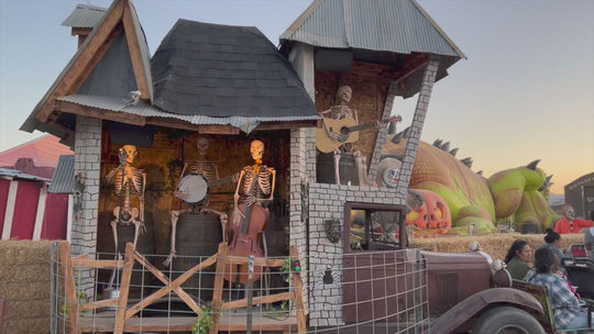 Skeleton Band Singing