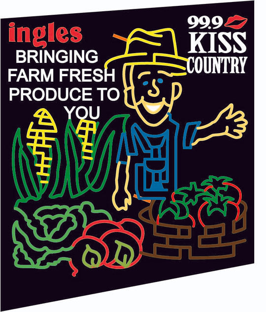 09_NC_Clyde North Carolina, Farmer, Tomato, Corn, Basket, logo, cob, sponsor, 2009, Vegetables