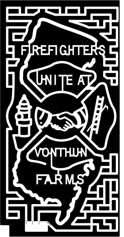 09_NJ_Monmouth New Jersey, Firefighter, firemen, Ladder, Hands, hose, state, shape, Hydrant, heroes, 2009, shake