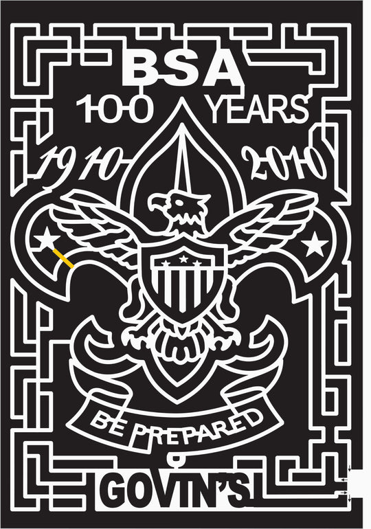 10-WI_Menomie star, Stars, BSA, Boy Scout, Symbol, 100, Eagle, Govtn's, Wings, Boy, Scout, Prepared, 2010, Wisconsin, logo, charity, sponsor, Ribbon, banner