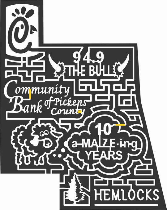 10_GA_Canton 2010, Chick Fil-A, Bull, Horns, Cloud, Tree, Chicken, 10, Circle, Sheep, Hemlocks, logo, sponsor, Georgia, chickfila