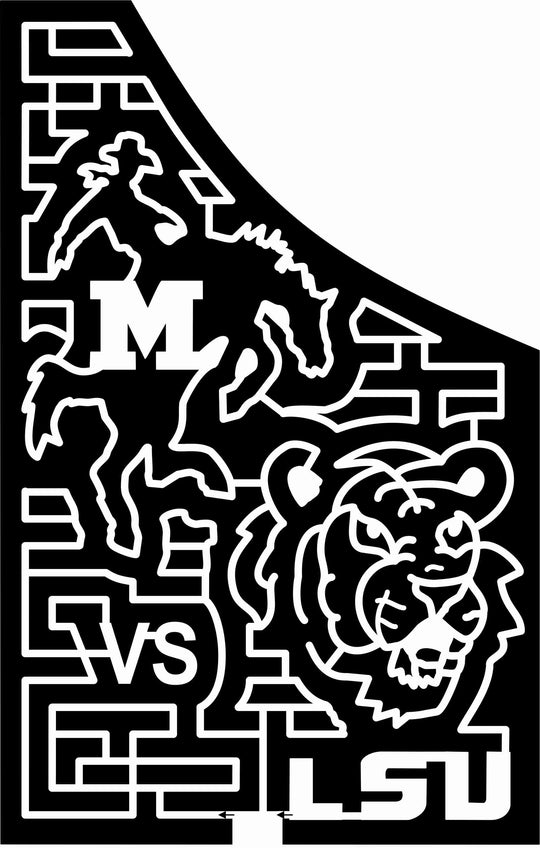 10_LA_Reeves Horse, Cowboy, Hat, Animals, College, LSU, Louisiana, mascot, sports, 2010