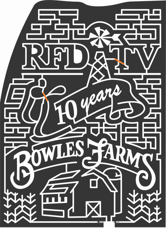 10_MD_Loveville 2010, Windmill, Barn, silo, Corn, Stalk, RFDTV, bowles, farms, banner, Ribbon, Maryland