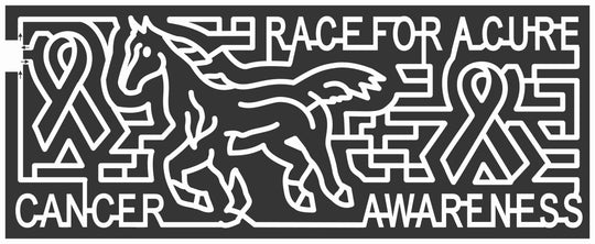 10_MN_St. Joseph 2010, Cancer, Horse, Animal, Awareness, Race, St. Joseph, Minnesota, Ribbon