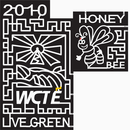 10_TN_Sparta Bee, 2010, Sun, Honey, Live Green, WCTE, Rise, Hills, Wings, insect, logo, sponsor, Tennessee