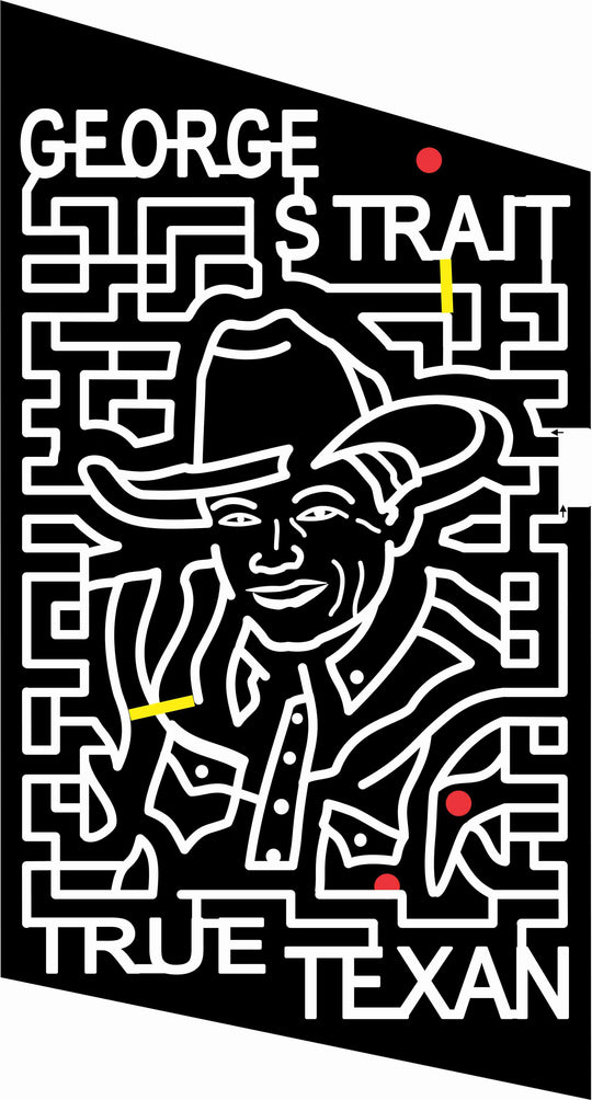 10_TX_Hondo Hat, 2010, Button, People, Person, Texas, George Strait, True Texan, Cowboy, celebrity, famous