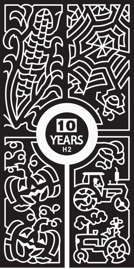 10_UT_Washington 2010, Tractor, Farmer, wheel, Pumpkin, Spider, Corn, Circle, Wheels, web, smoke, cob, spiderweb, Utah, Halloween