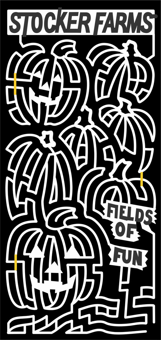 10_WA_Snohimish Stocker Farms, Pumpkins, Triangles, Stem, Carved Pumpkin, 2010, washington, stocker, jack o'lantern, Sign