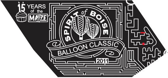 11_ID_Meridian_2 Idaho, Balloon, hot air balloon, Ribbon, banner, maize, candle, flame, 2011, cupcake, maize.jpg