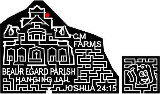 11_LA_Reeves Louisiana, church, Cross, Building, spookley, Pumpkin, 2011, joshua, bible, Jail, parish.jpg