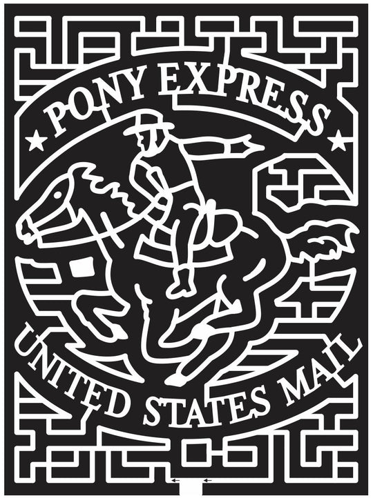 11_MO_Barnard Missouri, pony, Horse, express, United States, mail, postal, banner, star, 2011.jpg
