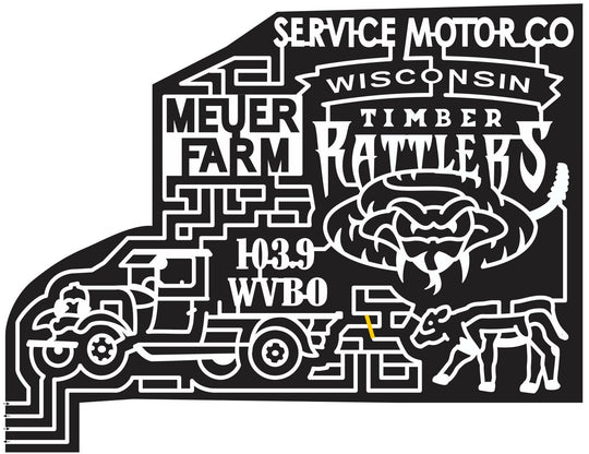 11_WI_Chilton Wisconsin, Truck, Vehicle, Cow, snake, rattlesnake, sponsor, logo, wvbo, Radio, 2011.jpg