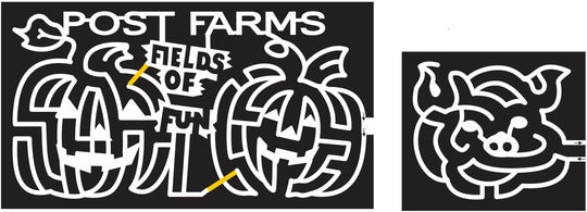 12_AZ_Marana Arizona, jack o'lantern, Sign, Leaf, Pig, Hog, post, fields, fun, 2012