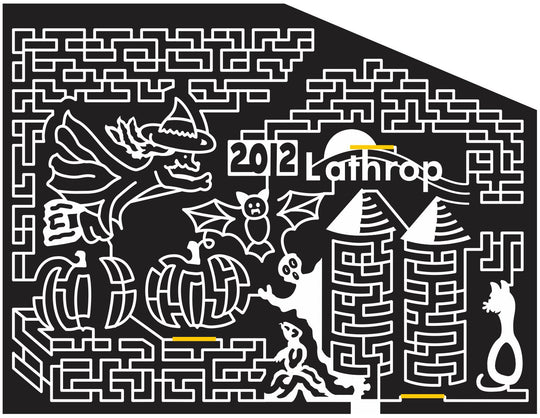 12_CA_Lathrop California, Witch, bat, Pumpkin, Ghost, tower, Halloween, 2012, towers, Cat, silo