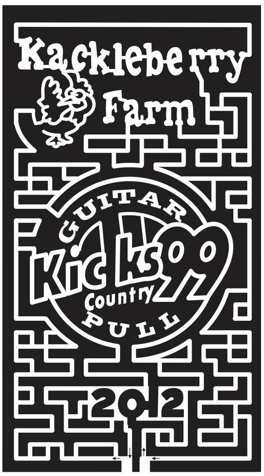 12_GA_Louisville Georgia, Chicken, Animal, logo, radio station, sponsor, Radio, 2012, kackleberry, kicks99