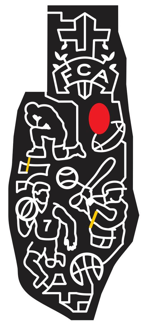 12_GA_The_Rock Georgia, Player, prayer, Basketball, Baseball, bat, Ball, Sports, 2012, fca