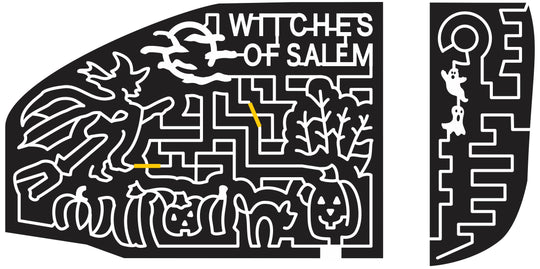 12_MA_Danvers Massachusetts, Witch, Broom, Corn, Ghost, Moon, Cloud, Cat, Halloween, ghost maze, 2012, Salem, Stalk