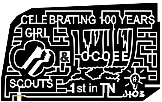 12_TN_Benton Tennessee, girl scouts, bulb, Light, ocoee, light bulb, charity, sponsor, logo, 2012