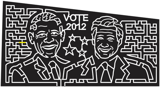 12_TN_Milton Tennessee, barack, obama, mitt, romney, president, election, vote, politics, star, 2012