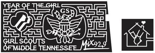 12_TN_Springfield Tennessee, girl scouts, organization, House, Ronald McDonald, charity, sponsor, logo, radio logo, 2012, gsm