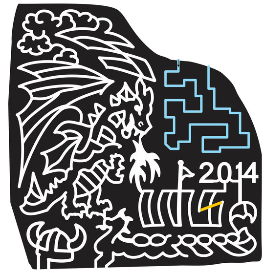 14_MD_Lothian 2014 Maryland dragon wings flame fire flag boat viking hat.JPG