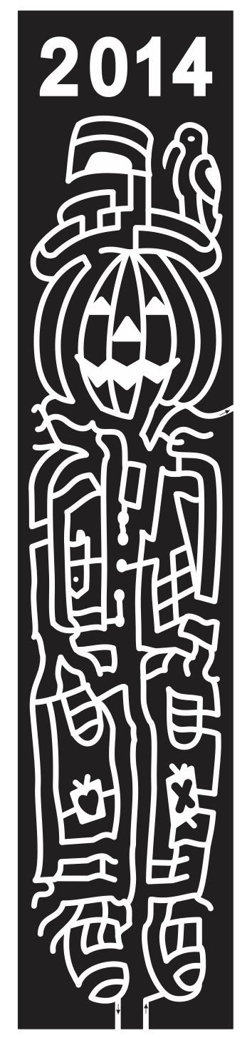 14_MI_Mason 2014 MIchigan scarecrow crow pumpkin carved jack o lantern patch.JPG