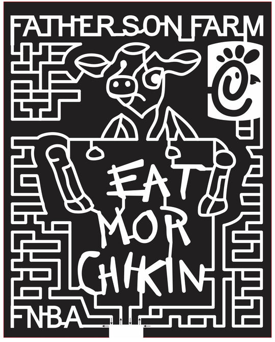 14_NJ_Egg_Harbor 2014 New Jersey Chickfila Chick fil a sign cow sponsor logo.JPG