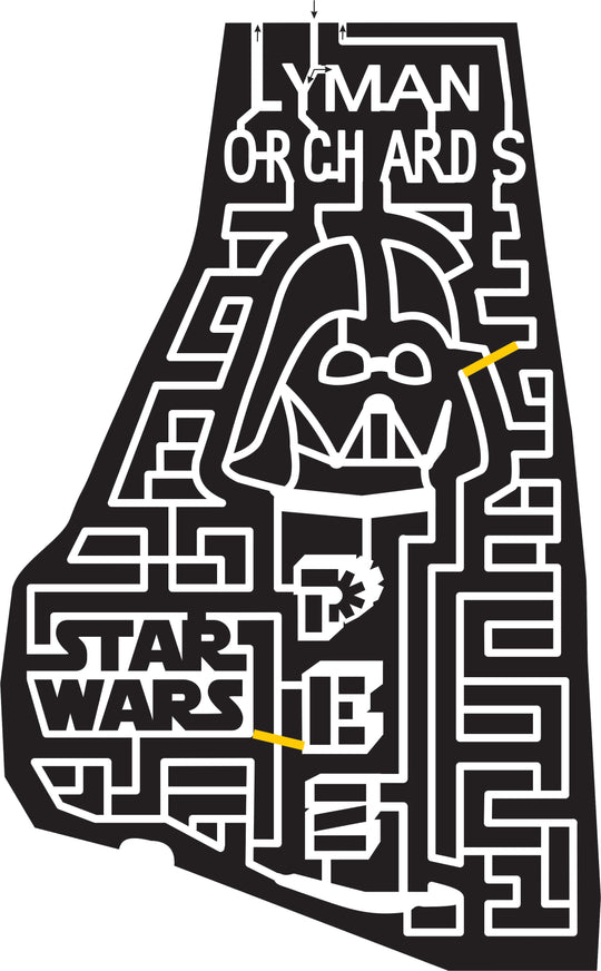 15_CT_Middlefield 2015, Connecticut, Middlefield, Lyman, Orchards, Darth Vadar, Star Wars, Pez, Movie, Logo, Candy