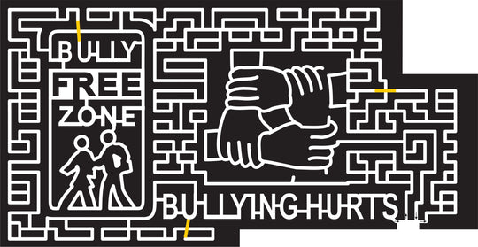 15_NY_Newark_Valley, 2015, New York, Newark Valley, sign, hands, bullying, hurt, logo, free zone