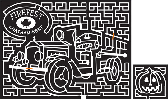 16_ONT_Thamesville, 2016, Ontario, truck, firetruck, logo, firefest logo, pumpkin, jack-o-latern, fire