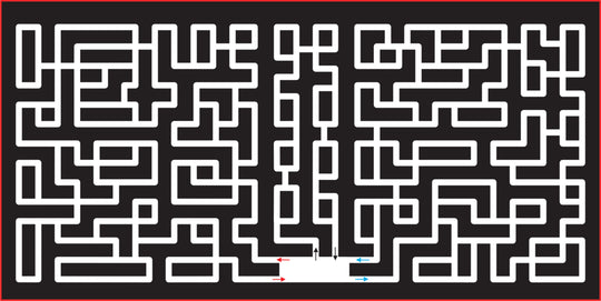 16_PA_Warrington, 2016, Pennsylvania, labyrinth, paths, lines