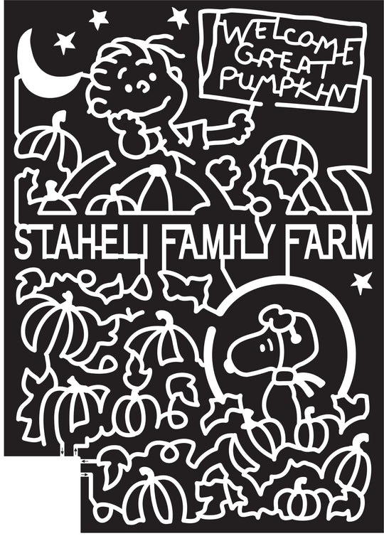 16_UT_Washington, 2016, Utah, peanuts, linus, snoopy, charlie brown, moon, star, sign, great pumpkin, pumpkins