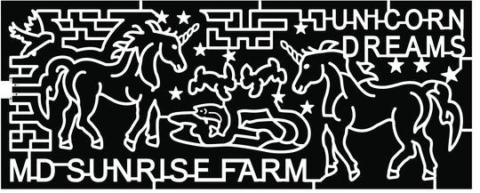 18_MD_Gambrills unicorn dreams bird fish star MD sunrise farm pond bunny rabbit stars